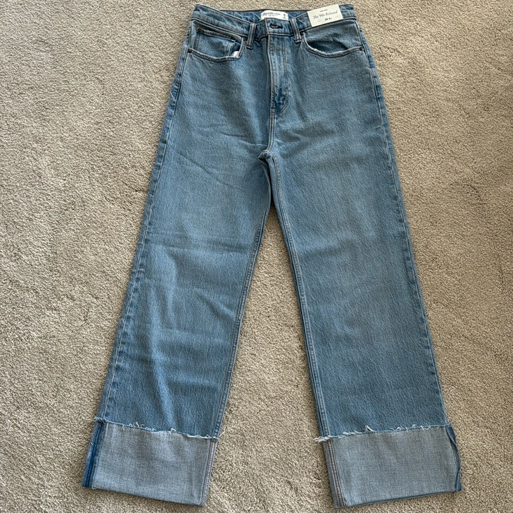 Abercrombie high rise 90s relaxed